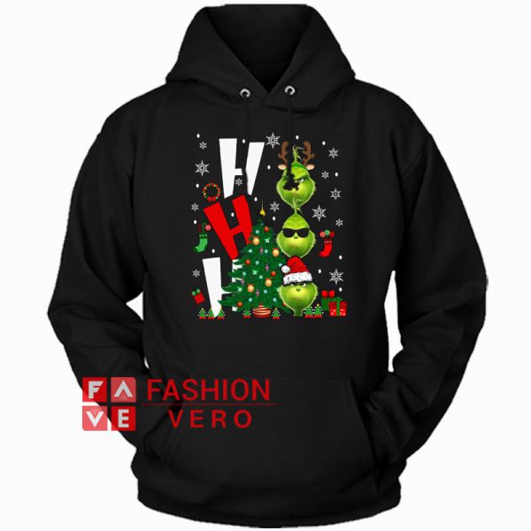 Funny Vacation Grinch Christmas Ho Ho Ho Hoodie - Unisex Adult Clothing