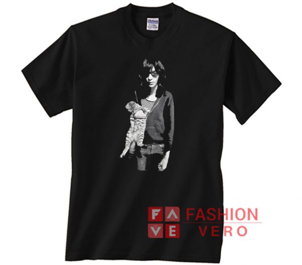 Joey Ramone and Cat Punk T shirt