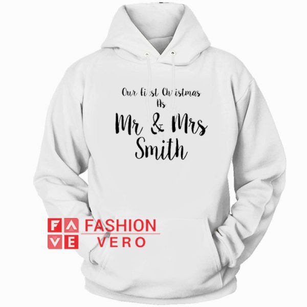 Mr And Mrs Smith Christmas Hoodie - Unisex Adult Clothing