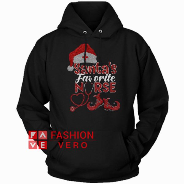Santa’s favorite nurse Christmas Hoodie - Unisex Adult Clothing