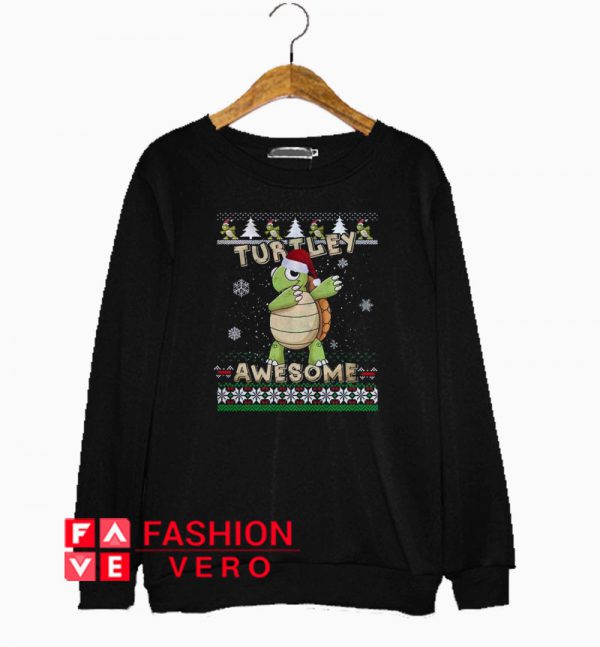 Turtley Awesome Christmas Sweatshirt