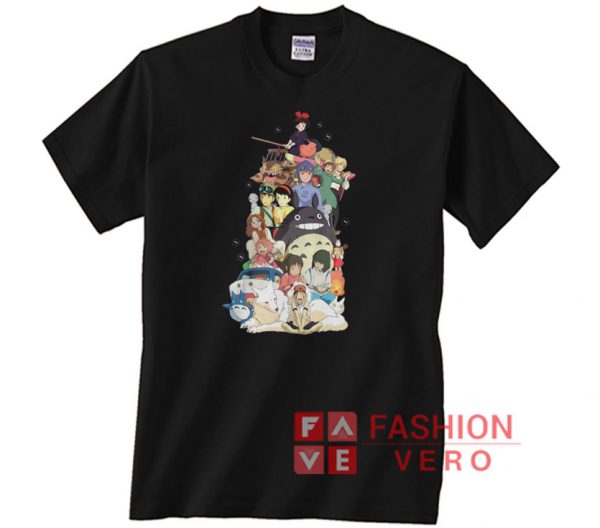 Studio Ghibli Anime characters Unisex adult T shirt