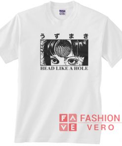 Uzumaki Head Like A Hole Unisex adult T shirt
