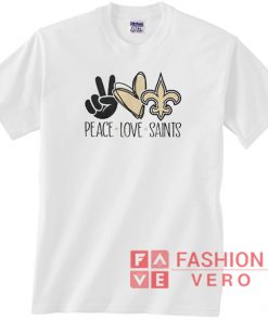 Peace love Saints T shirt