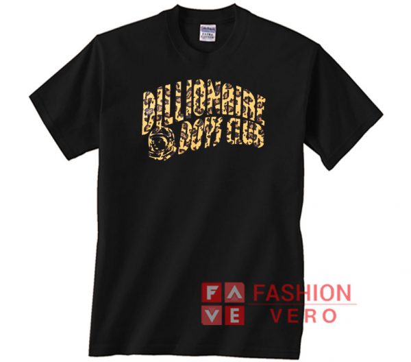 Billionaire Boys Club Leopard Arch Logo Unisex adult T shirt