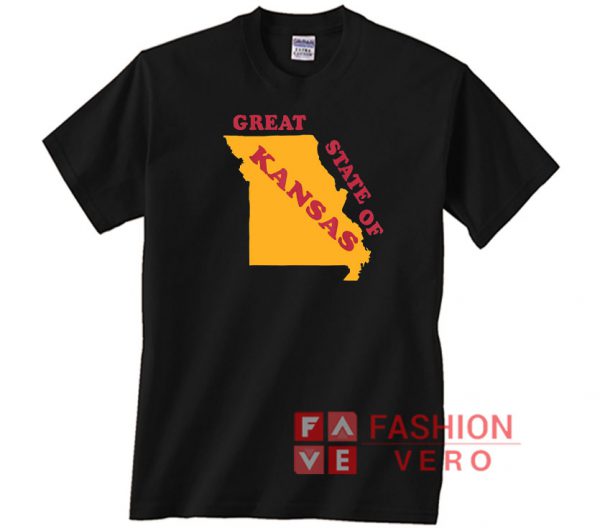 The Great State of Kansas Funny Missouri Unisex adult T shirt