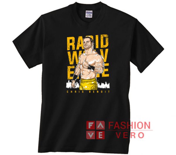 Chris Benoit Rabid Wolverine Unisex adult T shirt