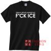 I drink my horchata warm because fuck ice Unisex adult T shirt