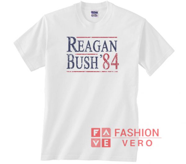 Reagan Bush 84 Vintage Logo Unisex adult T shirt
