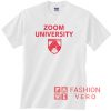 Red Zoom University Logo Unisex adult T shirt