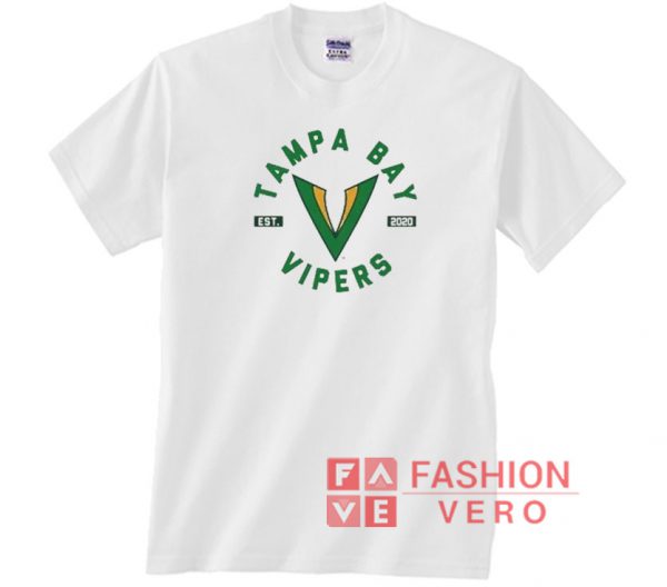 Tampa Bay Vipers Est 2020 Logo Unisex adult T shirt