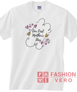 Our First Mother's Day Love Arrow Cute Unisex adult T shirt