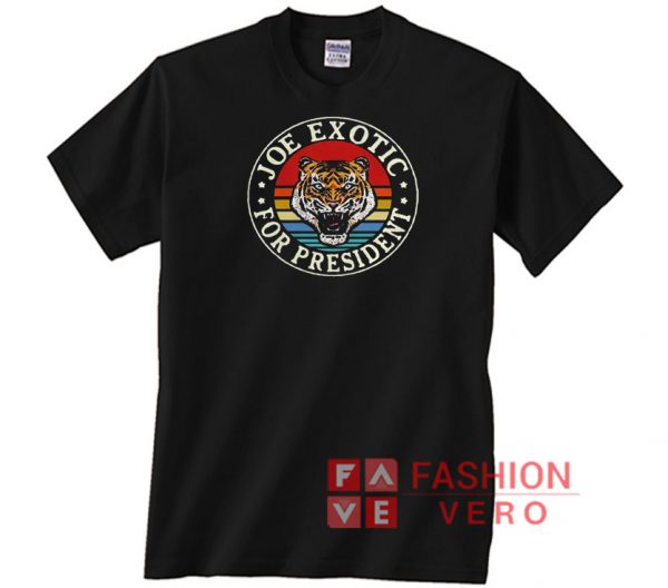 Tiger King Joe Exotic For President Vintage Unisex adult T shirt