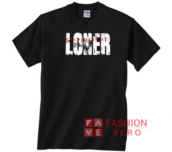 popular loner letter vintage Unisex adult T shirt