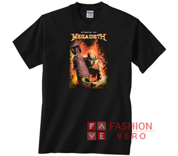 Arsenal Of Megadeth Unisex adult T shirt