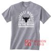 Hardest Worker In The Room Logo Unisex adult T shirt