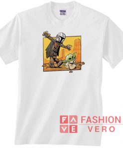 Kawaii Cartoon Baby Yoda 90s Unisex adult T shirt