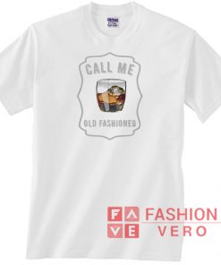 Vintage Call Me Old Fashioned Funny Frame Line Unisex adult T shirt