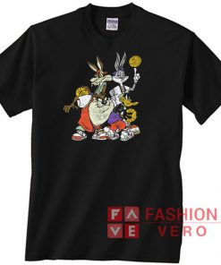 Vintage Space Jam Looney Tunes Basketball Unisex adult T shirt