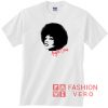 Angela Davis Lettering Unisex adult T shirt