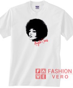 Angela Davis Lettering Unisex adult T shirt