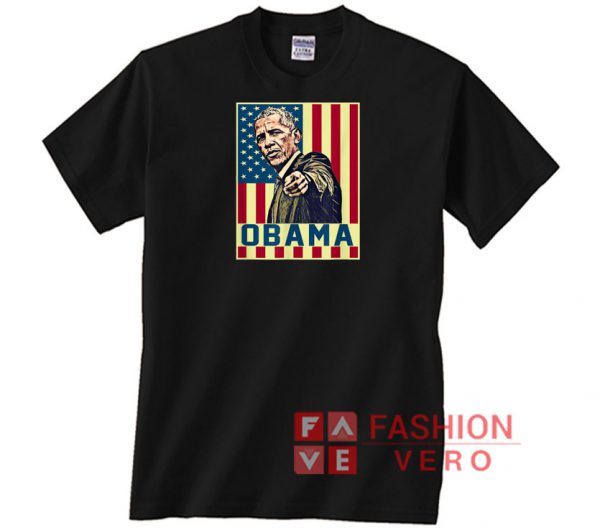 Barack Obama Pop Art Vintage USA America Unisex adult T shirt