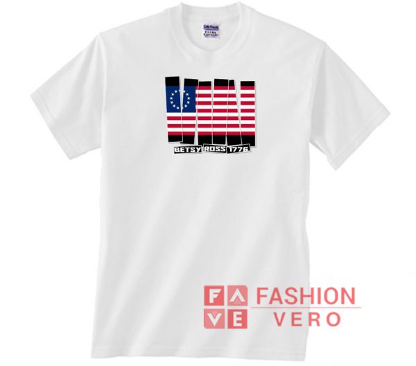 Betsy Ross flag 1776 Unisex adult T shirt