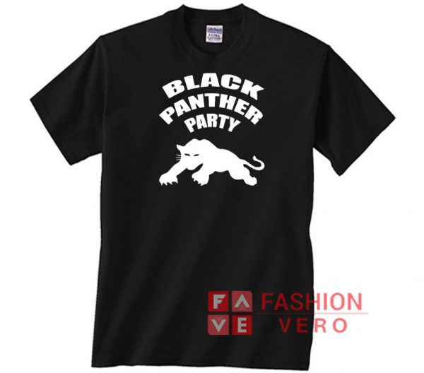 Black Panther Party Letter Unisex adult T shirt