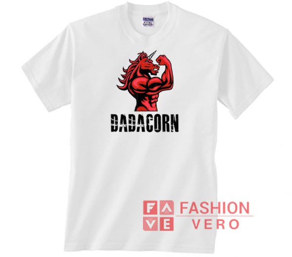 Dadacorn Unicorn for Dad Unisex adult T shirt