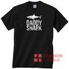 Daddy Shark Vintage Font Letter Unisex adult T shirt