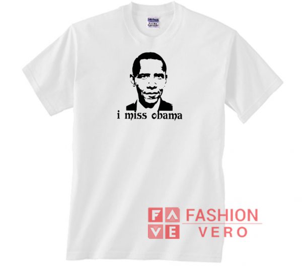 I Miss Obama Face Draw Unisex adult T shirt