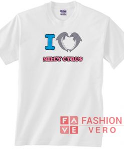 Jasper Dolphin Heart Miley Cyrus Unisex adult T shirt