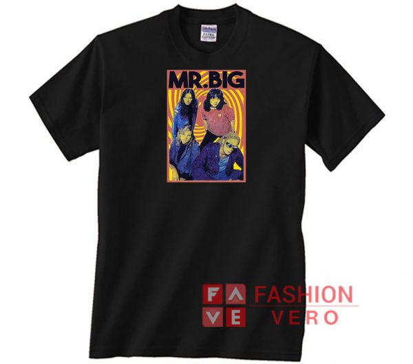 Mr Big Rock Band Unisex adult T shirt
