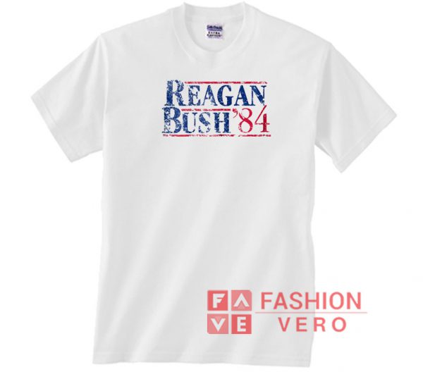 Reagan Bush 84 Vintage Letter Unisex adult T shirt