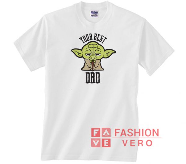 Star Wars Kawaii Yoda Best Dad Unisex adult T shirt