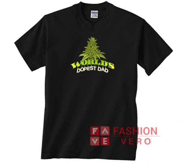 World's Dopest Dad Tree Logo Unisex adult T shirt