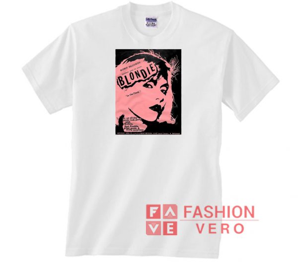 Blondie Debbie Harry Punk Rock Retro Vintage Unisex adult T shirt