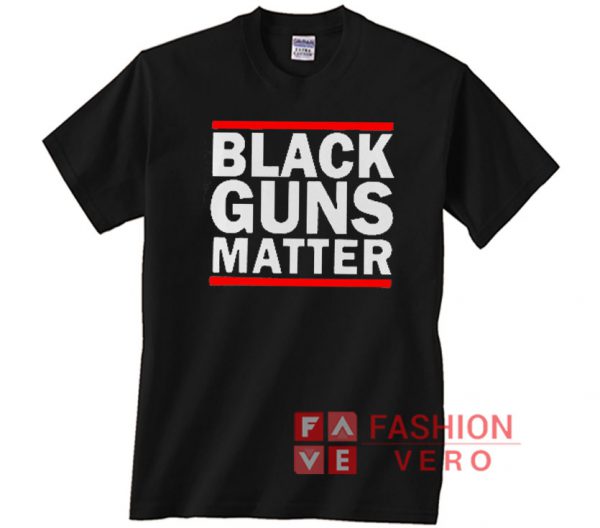 Capital Black Guns Matter T shirt