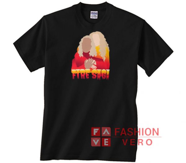 Fire Saga No Face Art Unisex adult T shirt