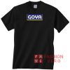 Goya Box Logo Unisex adult T shirt