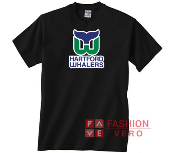 Hartford Whalers Letter Logo Unisex adult T shirt