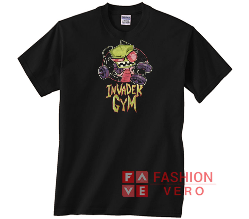 Invader Zim Gym Workout T shirt 1 Invader Zim Gym Workout T shirt