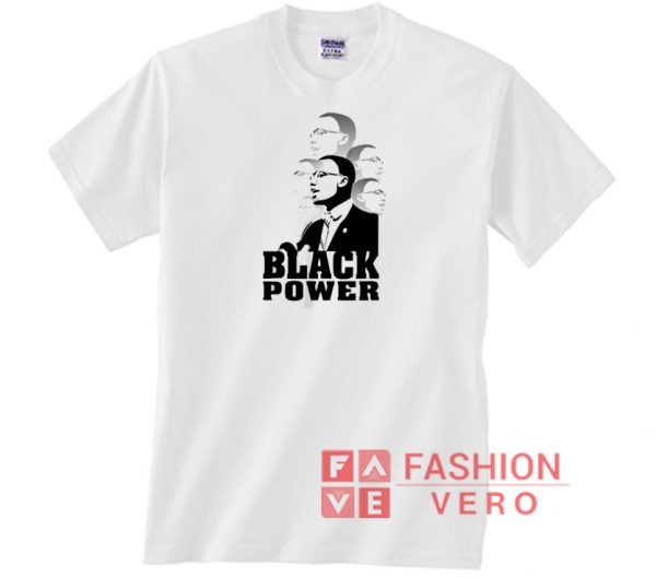 Malcolm X Black Power Unisex adult T shirt