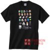 Minecraft Multicharacter Unisex adult T shirt
