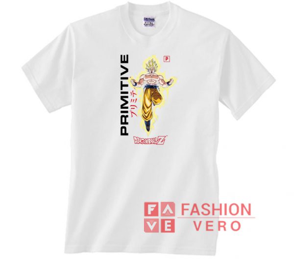Primitive Skate x Dragon Ball Z Goku Power Up Unisex adult T shirt