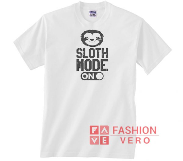 Sloth Mode On Funny Vintage Unisex adult T shirt