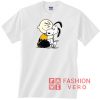 Snoopy and Charlie Soulmate Unisex adult T shirt