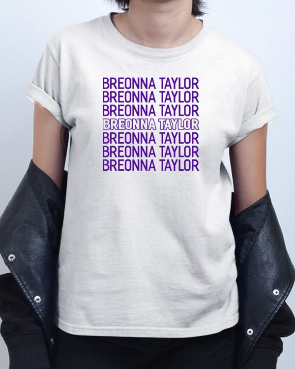Letter Breonna Taylor T shirt
