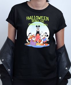 Halloween Brings The Characters Out T shirt
