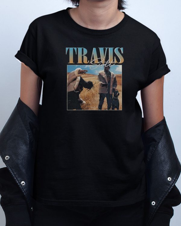 Travis Scott Retro Vintage T shirt